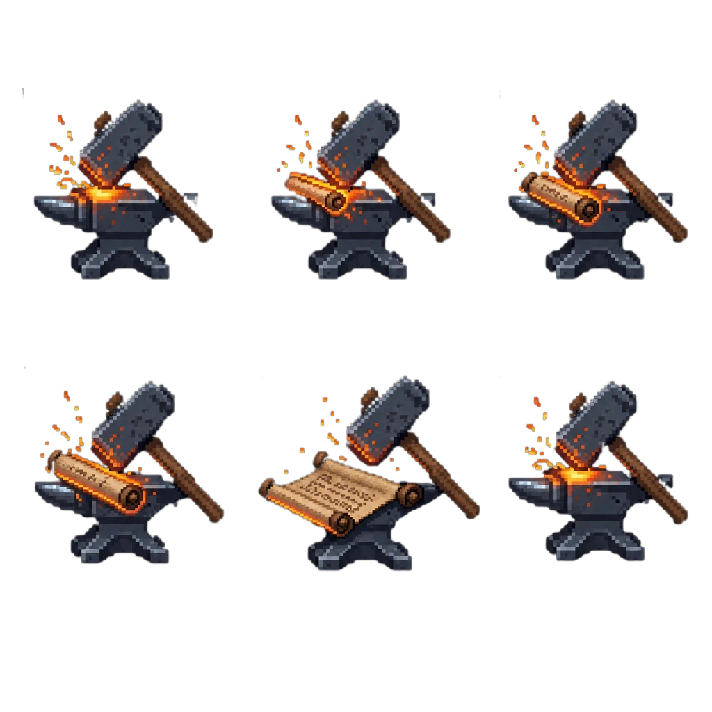 Key frames after Pixian background removal